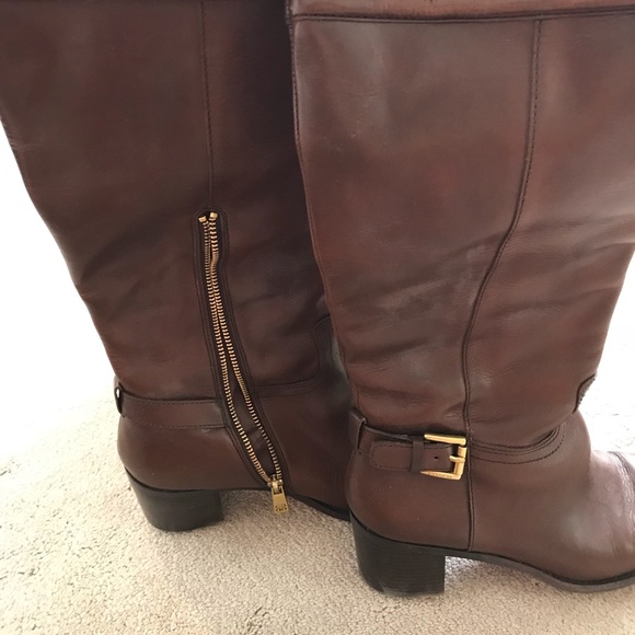 Authentic Coach Tall Boots - Picture 2 of 7